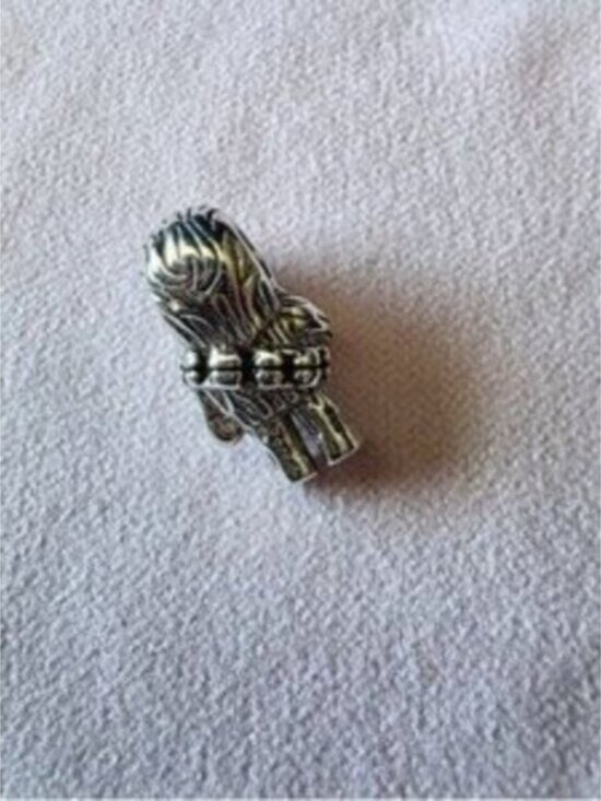 💝💞NWT  Pandora ??Star Wars Chewbacca silver charm for jewelry bracelet - Picture 2 of 5